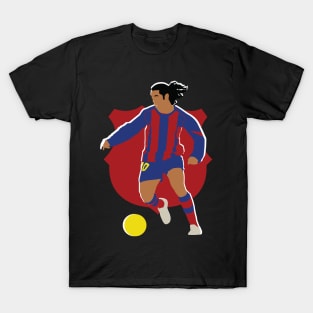 Ronaldinho Barcelona Legend T-Shirt